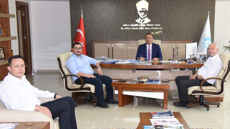 Genel Müdür Aslay Alaşehir Heyetini Ağırladı