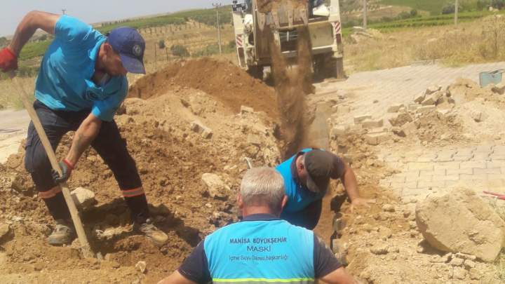 Kemaliye Mahallesinde İlave Kanalizasyon Hattı