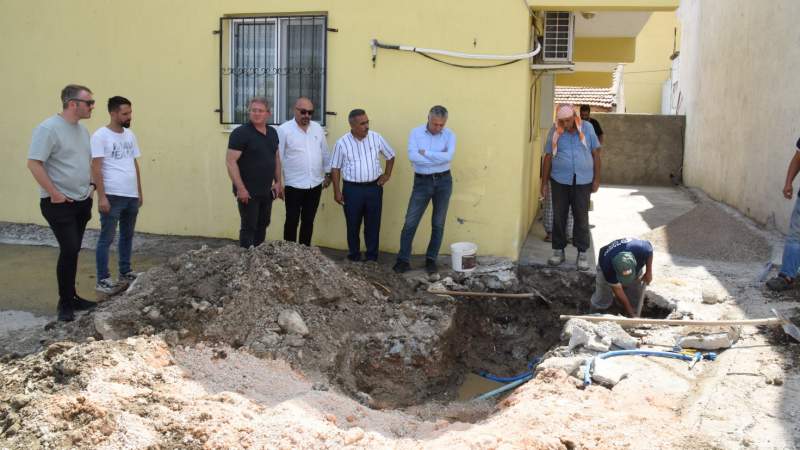 Mareşal Fevzi Çakmak Mahallesinde Abone Branşmanları Yenileniyor