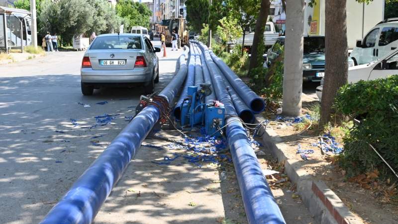 MASKİ Turgutlu Merkezde Altyapı Çalışması Yapıyor
