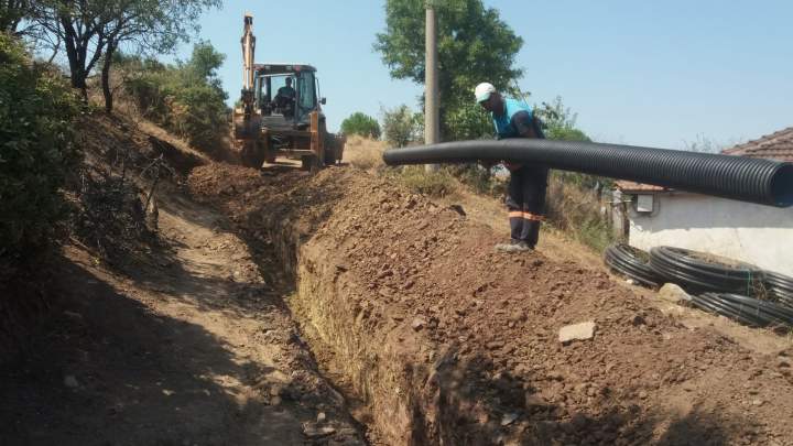 MASKİ’den Yeni Yerleşim Alanına Ek Kanalizasyon Hattı