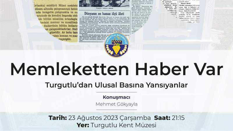 Müze Sohbetlerinde Bu Hafta: Memleketten Haber Var