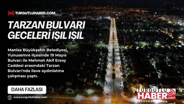 Tarzan Bulvarı Geceleri Işıl Işıl