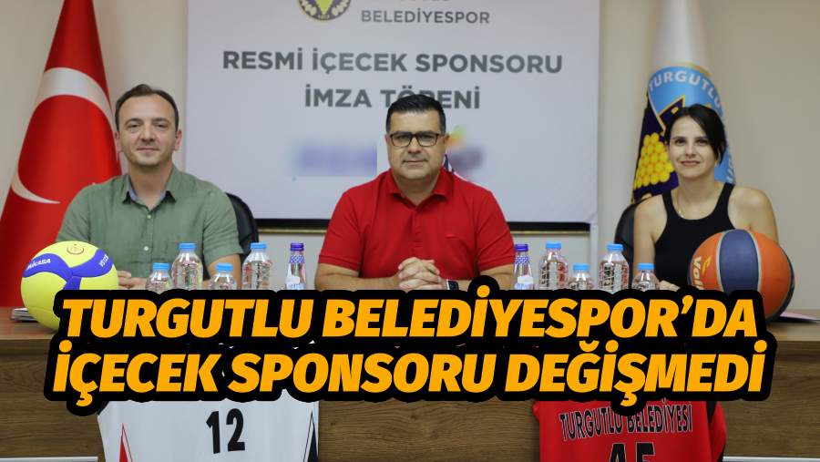 Turgutlu Belediyespor’da İçecek Sponsoru değişmedi
