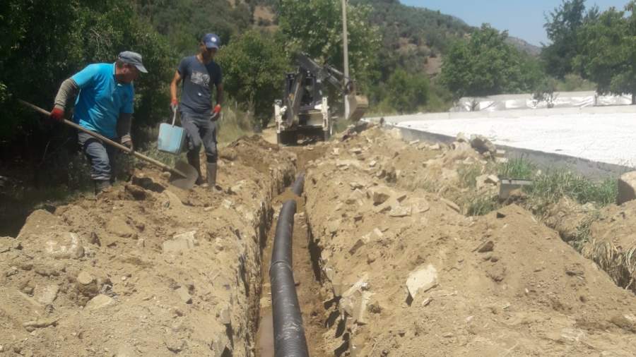 Uluderbent Mahallesi’ne İlave Kanalizasyon Hattı