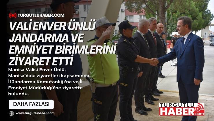 Vali Enver Ünlü Jandarma ve Emniyet Birimlerini Ziyaret Etti