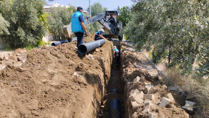 Yeşilyurt Mahallesine İlave Yağmur Suyu Hattı