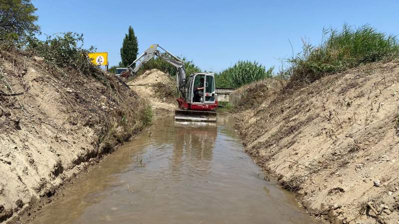 Yukarıçobanisa Mahallesinde Dere Temizliği Yapıldı