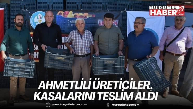 Ahmetlili Üreticiler, Kasalarını Teslim Aldı