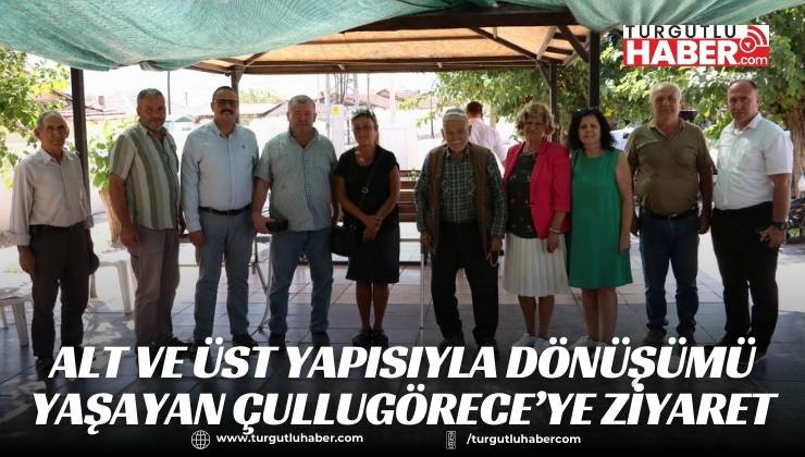 Alt ve Üst Yapısıyla Dönüşümü Yaşayan Çullugörece’ye Ziyaret