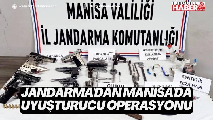 Jandarma'dan Manisa'da Uyuşturucu Operasyonu