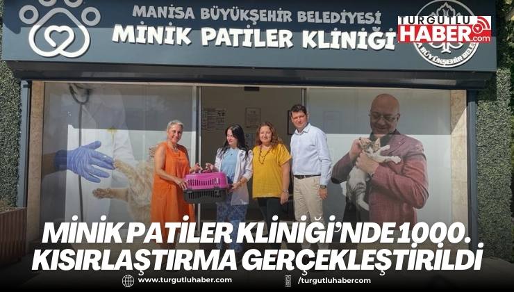 Minik Patiler Kliniği’nde 1000. Kısırlaştırma Gerçekleştirildi