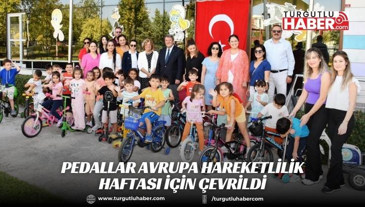  Pedallar Avrupa Hareketlilik Haftası İçin Çevrildi