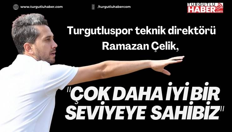 Turgutluspor Teknik Direktörü Ramazan Çelik Maç Sonrasında Değerlendirmede bulundu