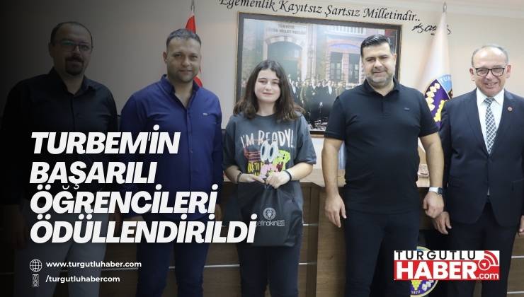 TURBEM'in başarılı öğrencileri ödüllendirildi