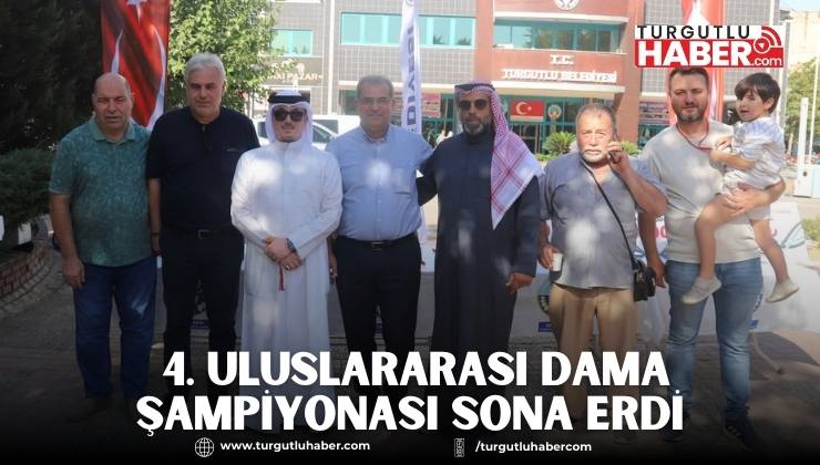 4. Uluslararası Dama Şampiyonası Sona Erdi