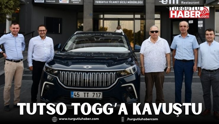 TUTSO'ya Yerli ve Milli Araç TOGG Teslim Edildi