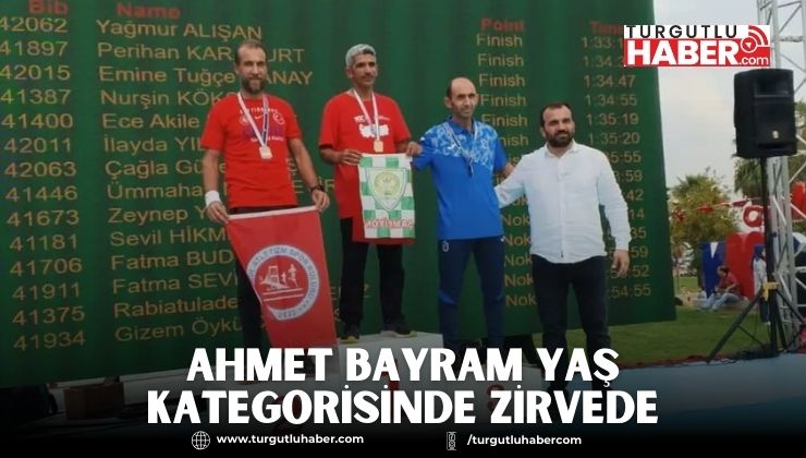 Ahmet Bayram Yaş Kategorisinde Zirvede
