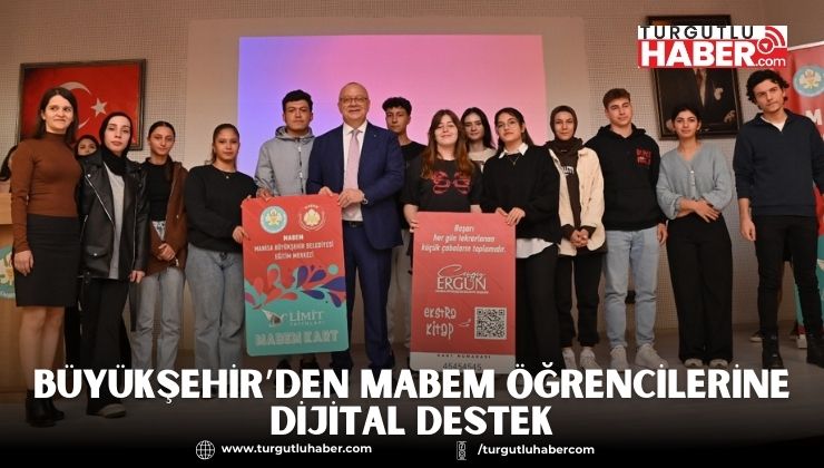 Büyükşehir’den MABEM Öğrencilerine Dijital Destek