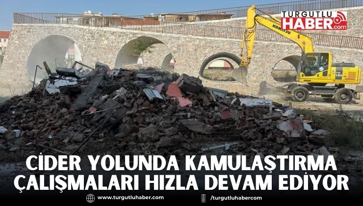 Cider Yolunda Kamulaştırma Çalışmaları Hızla Devam Ediyor