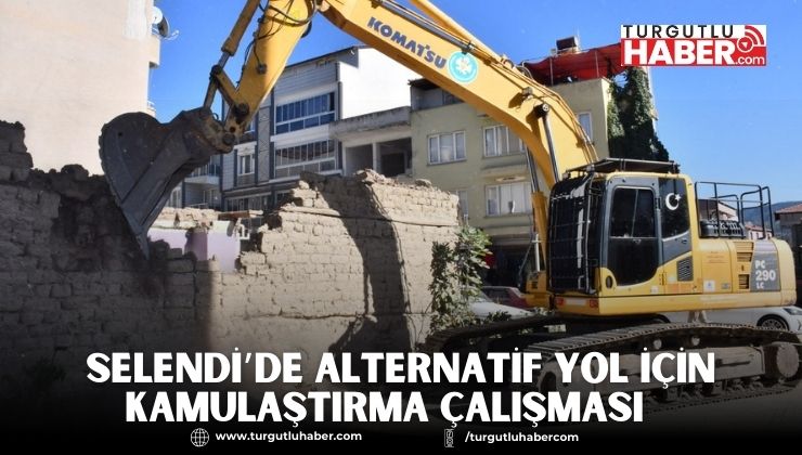 Selendi’de Alternatif Yol İçin Kamulaştırma Çalışması  
