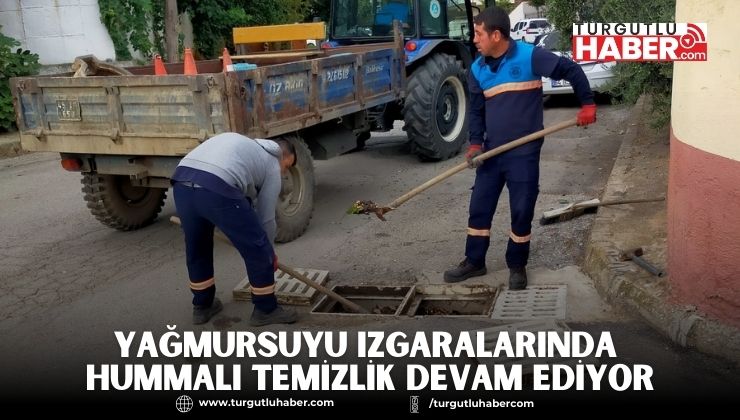 Yağmursuyu Izgaralarında Hummalı Temizlik Devam Ediyor