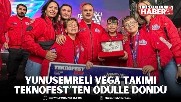 YUNUSEMRELİ VEGA TAKIMI TEKNOFEST’TEN ÖDÜLLE DÖNDÜ