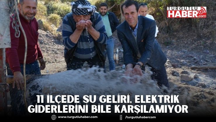 11 İlçede Su Geliri, Elektrik Giderlerini Bile Karşılamıyor