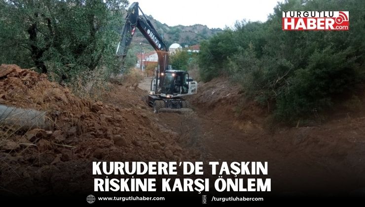 Kurudere’de Taşkın Riskine Karşı Önlem