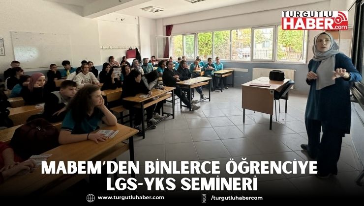 MABEM’den Binlerce Öğrenciye LGS-YKS Semineri