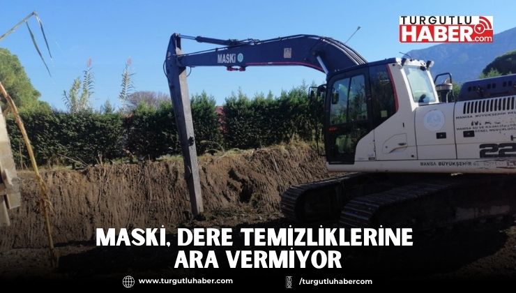 MASKİ, Dere Temizliklerine Ara Vermiyor