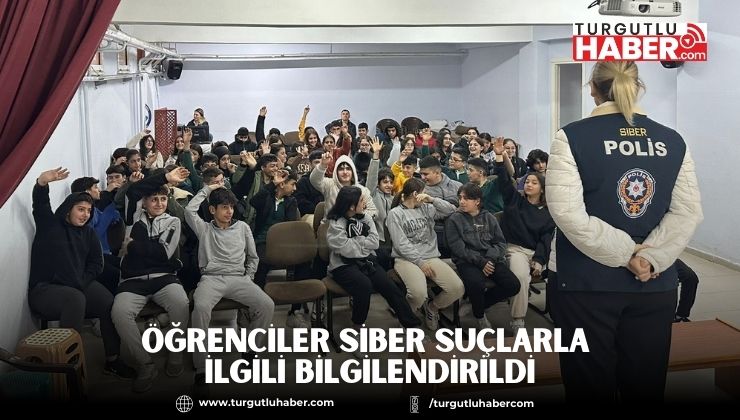 Öğrenciler Siber Suçlarla ilgili Bilgilendirildi