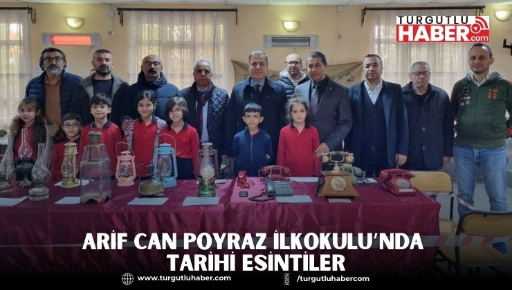 Arif Can Poyraz İlkokulu’nda Tarihi Esintiler