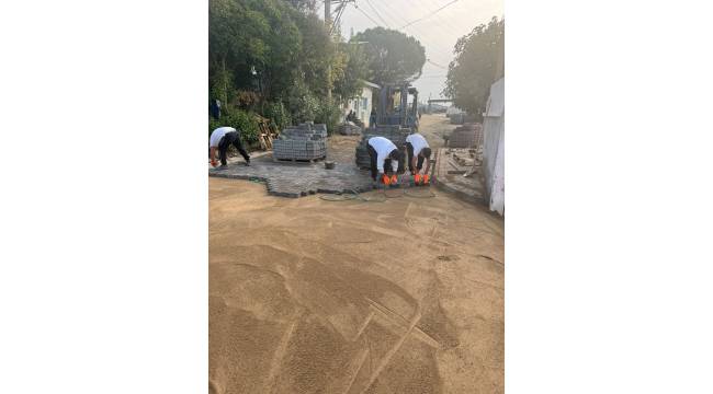 Emirhacılı'nın 12 Milyonluk Yatırımında Üstyapı Devam Ediyor