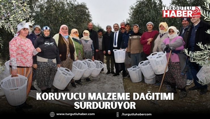 Koruyucu Malzeme Dağıtımı Sürürüyor