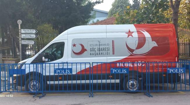 Manisa'da Mobil Göç Noktası Uygulaması Başladı