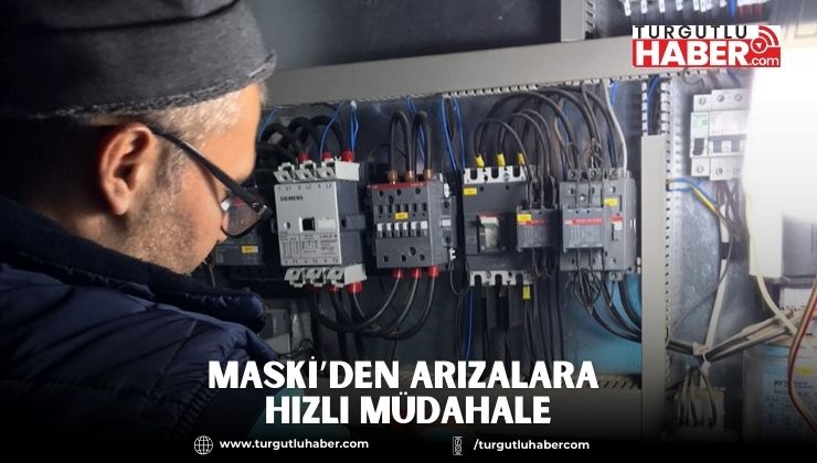 MASKİ’den Arızalara Hızlı Müdahale