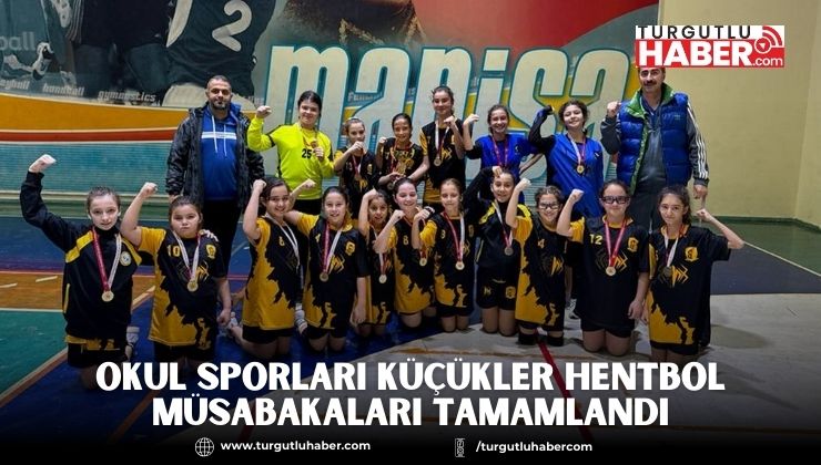 Okul sporları küçükler hentbol müsabakaları tamamlandı