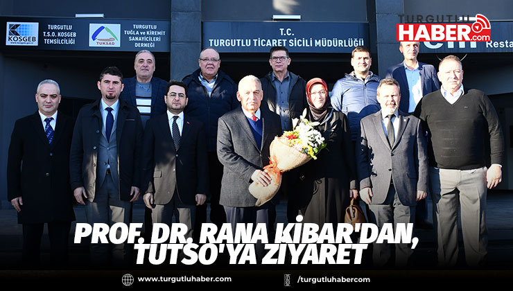 Prof. Dr. Rana Kibar'dan, TUTSO'ya Ziyaret