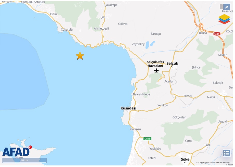 DEPREM TURGUTLU'DA DA HİSSEDİLDİ!