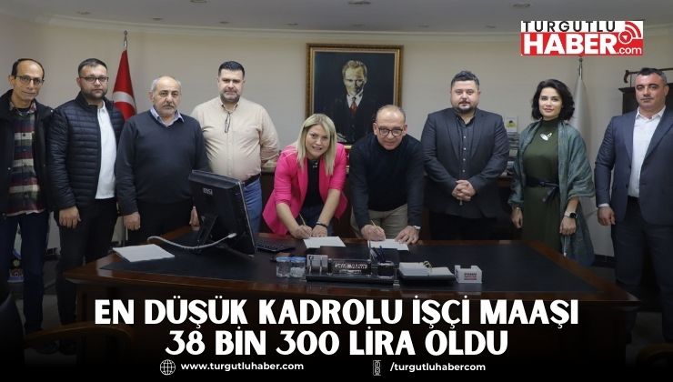 En Düşük Kadrolu İşçi Maaşı 38 bin 300 lira Oldu