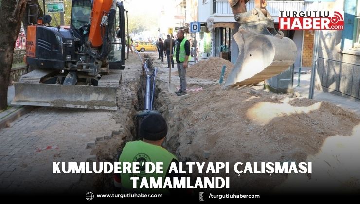 Tarihi Dokuların Yer Aldığı Kumludere’de Altyapı Çalışması Tamamlandı