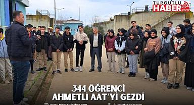 344 Öğrenci Ahmetli AAT’yi Gezdi