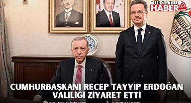 CUMHURBAŞKANI RECEP TAYYİP ERDOĞAN VALİLİĞİ ZİYARET ETTİ