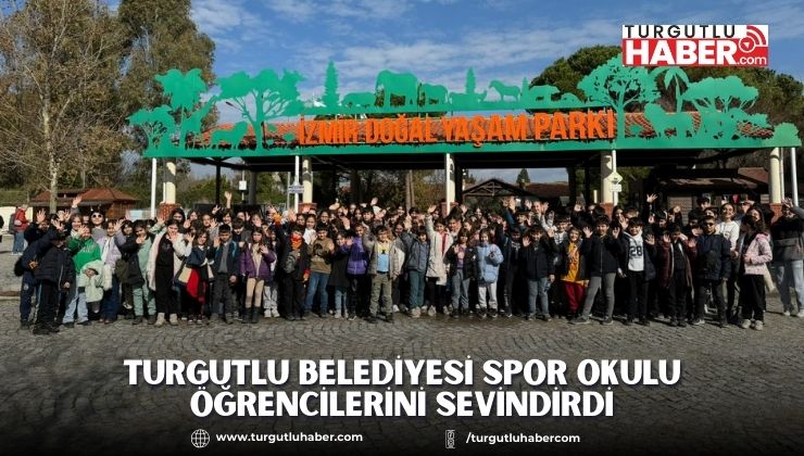 Turgutlu Belediyesi Spor Okulu Öğrencilerini Sevindirdi