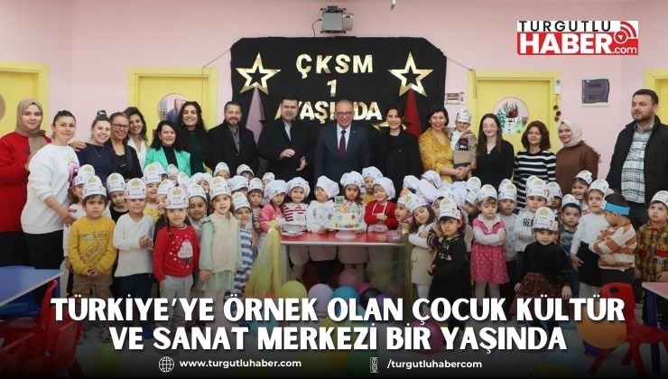 Türkiye’ye Örnek Olan Çocuk Kültür ve Sanat Merkezi Bir Yaşında