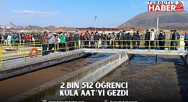 2 Bin 512 Öğrenci Kula AAT’yi Gezdi