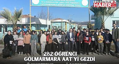  282 Öğrenci Gölmarmara AAT’yi Gezdi