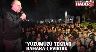 Başkan ve CHP’li Başkan Adayı Çetin Akın: “Yüzümüzü tekrar bahara çevirdik”