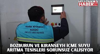Bozburun ve Kıranşeyh İçme Suyu Arıtma Tesisleri Sorunsuz Çalışıyor